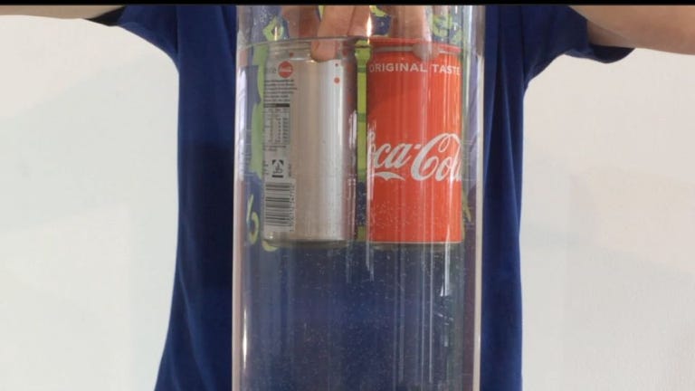 Experiment: Ist Cola light leichter