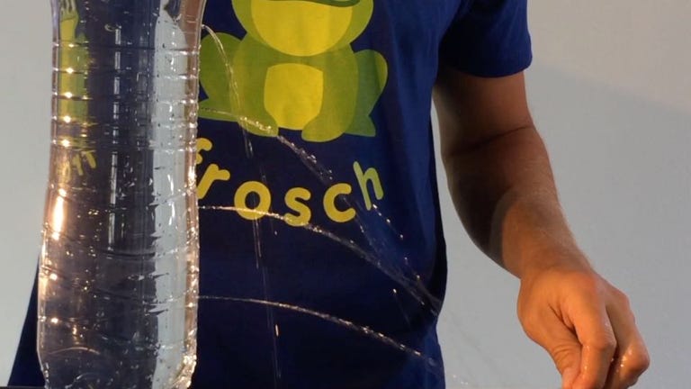 Experiment: Hydrostatischer Druck