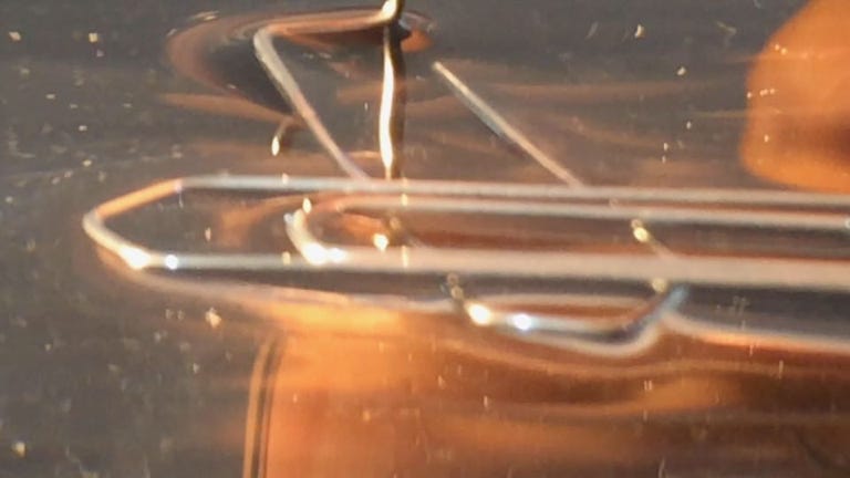 Experiment: Oberflächenspannung