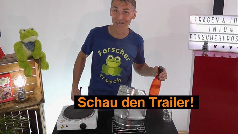 Experiment: Blechdose implodiert durch Luftdruck