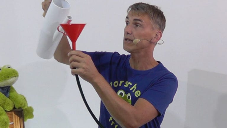 Experiment: Hydrostatischer Druck